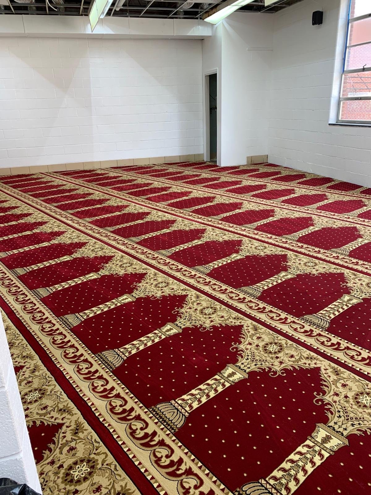 Red Patterned Carpet