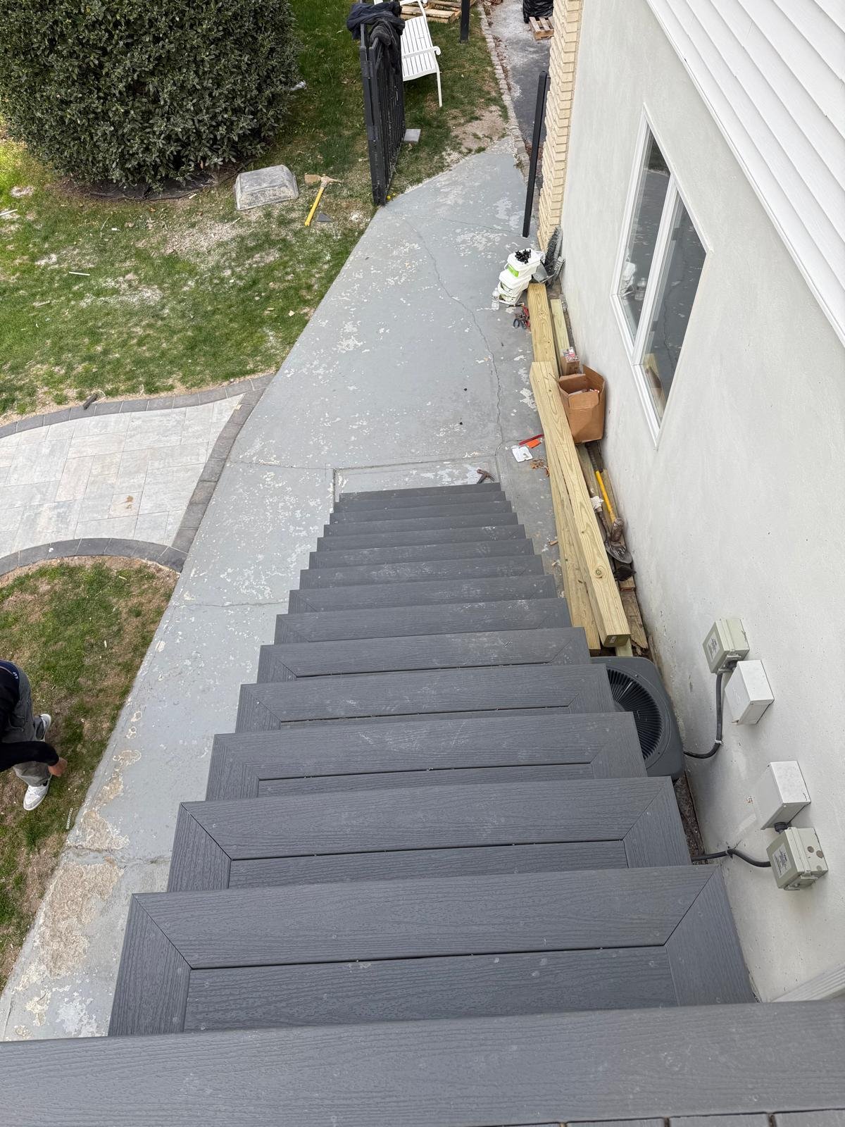 Composite Stairs Top View